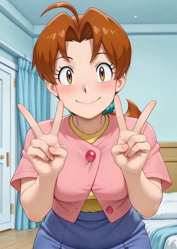 Delia Vindictus Hentai - Delia Ketchum ( ハナコ / ママさん ) - Pokemon 168P