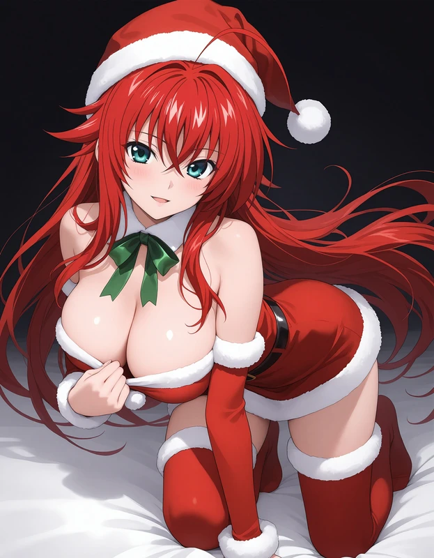 langust022 Hentai - Rias Gremory christmas miniset Dxd 162P