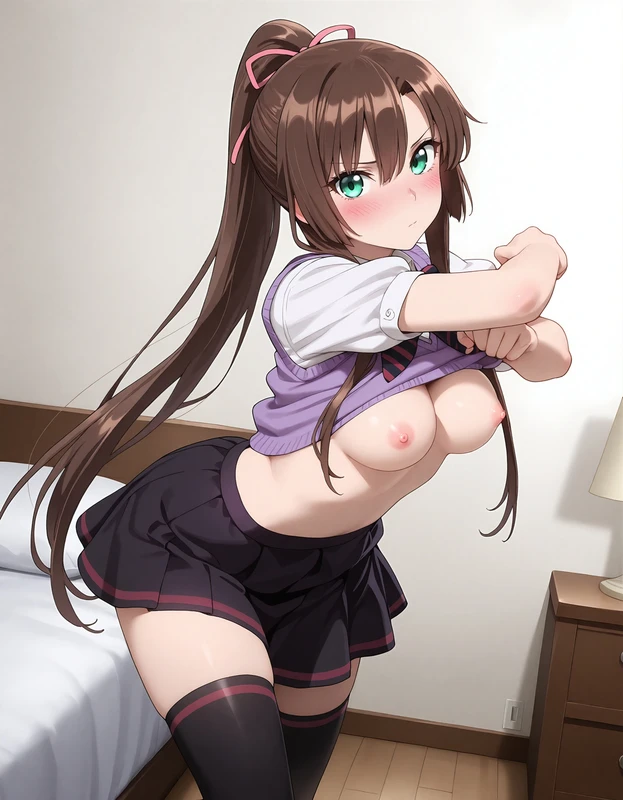 Uncensored Hentai - Kirasaka Sayaka Strike the Blood 290P