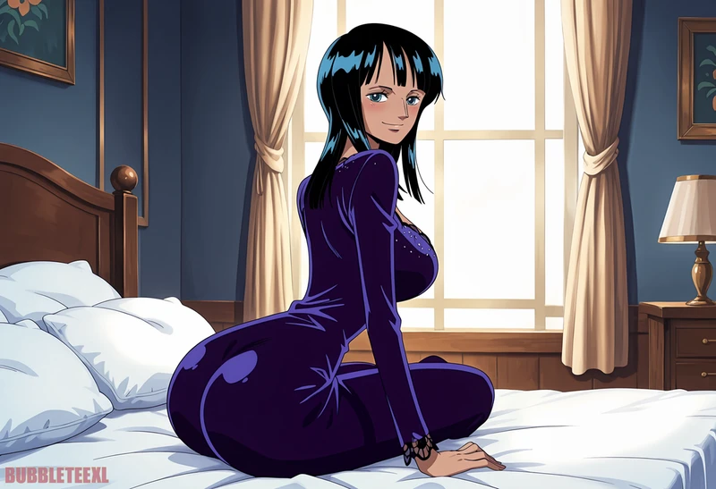 Chie Hentai - Nico Robin (Post-time skip) | One Piece (Request)