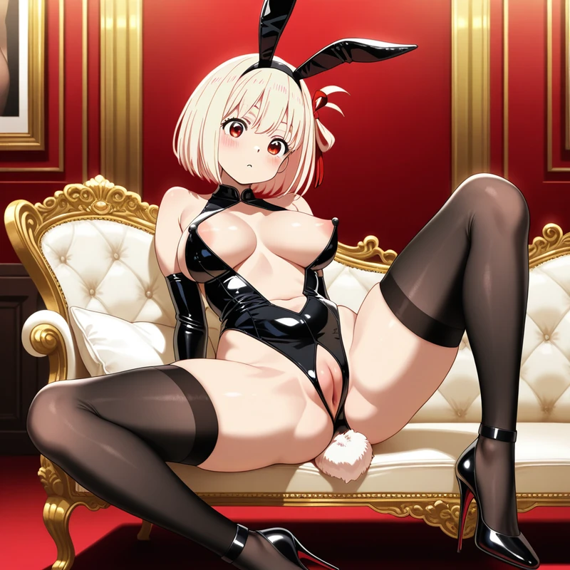 (VIP Exclusive)(Chisato Nishikigi)You sure you can handle a bunny like me? - Nsfw Hentai