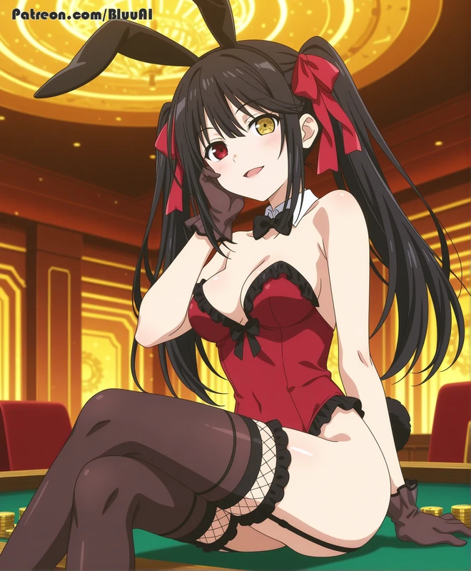 Date a Live White Queen Hentai - Tokisaki Kurumi | Date a Live