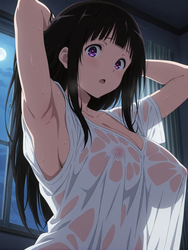 Naked Shirt Hentai - Eru Chitanda - 千反田える [N.Shirt Week 4/7]