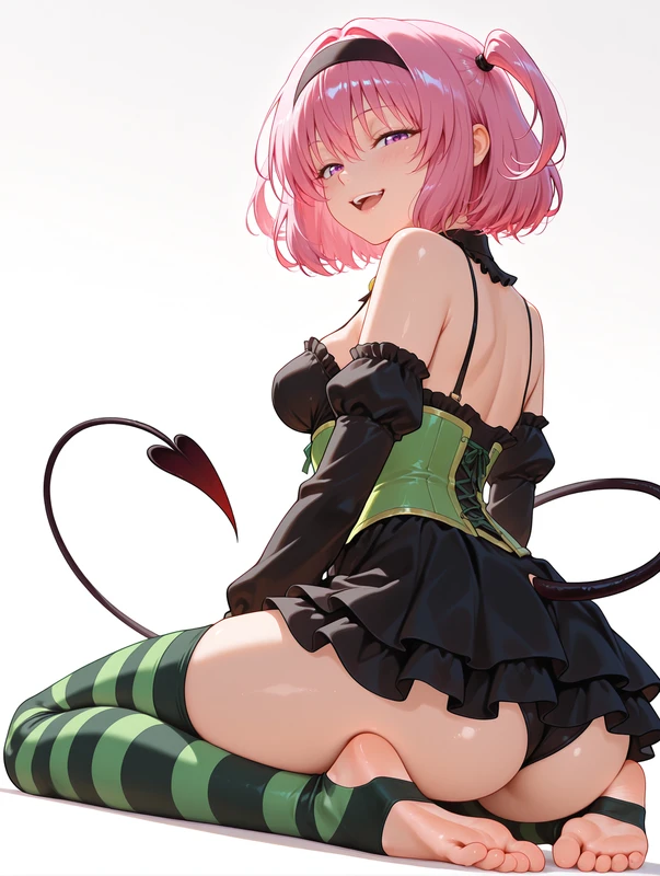 Momo Deviluke - To Love-Ru - Thighhighs Hentai