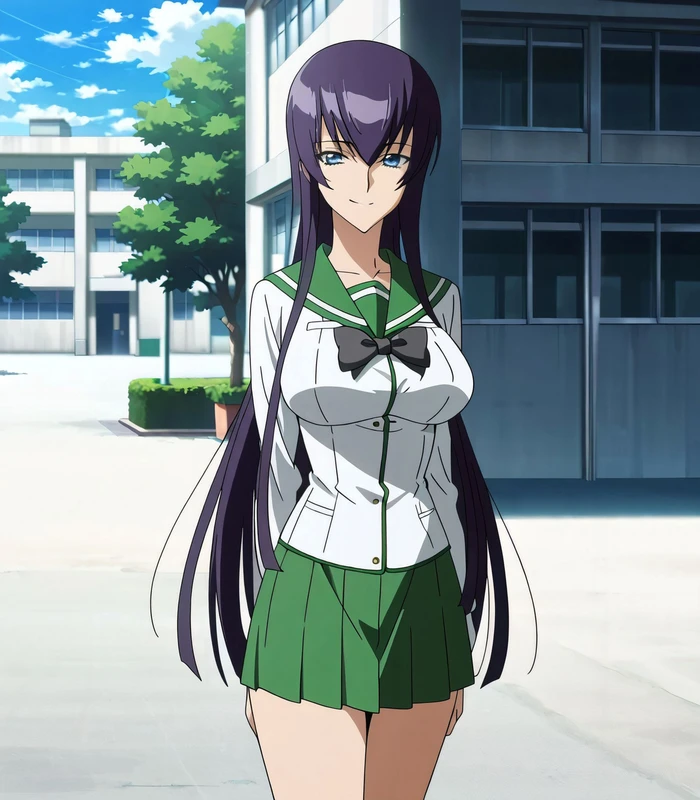 Uncensored Hentai - Saeko Busujima 毒島 冴子