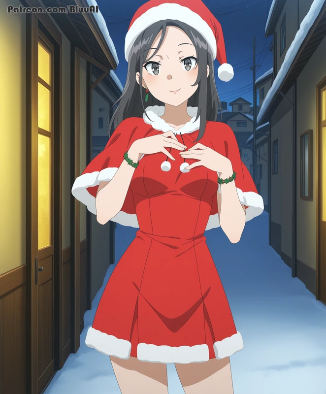 [Extra] Miniskirt Santa | Rascal Does Not Dream of Santa Claus - Bunny Girl Senpai Hentai