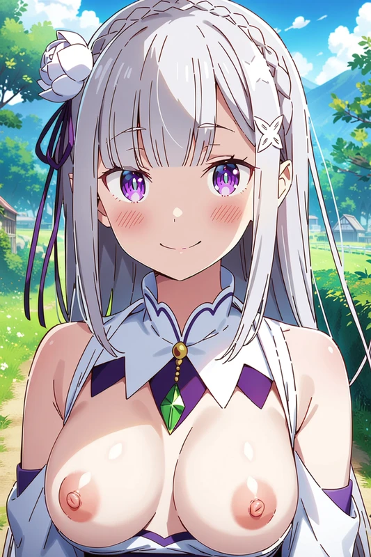 [Premium 25p] Emilia - エミリア # Re:ZERO -Starting Life in Another World- - Re：ゼロから始める異世界生活