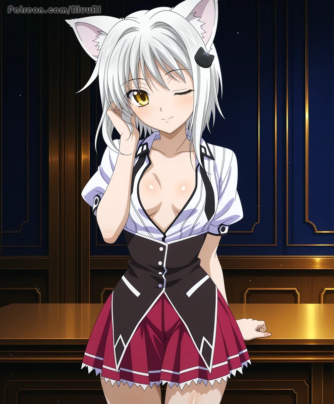 Tokyo Ghoul Hentai - [Extra] Koneko Toujou | High School DxD