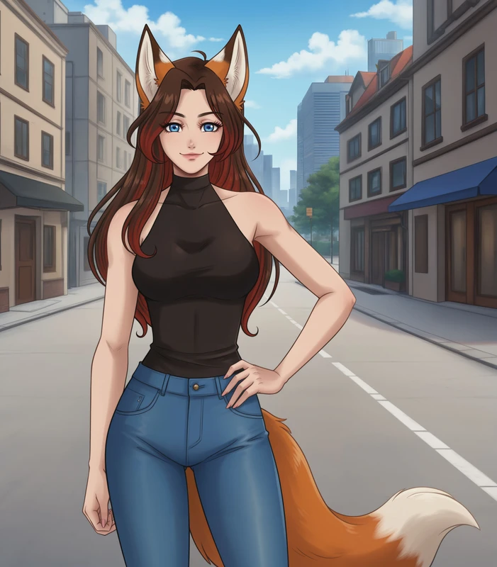 Uncensored Hentai - Kyumi Foxy (OC)