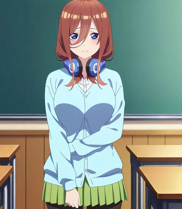Go-Tōbun no Hanayome Hentai - Miku Nakano (adult) 中野 三玖