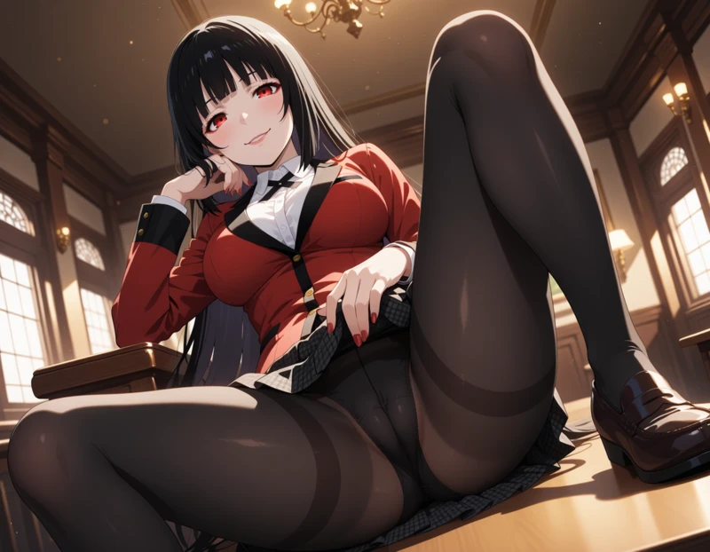 Uncensored Hentai - [Premium 73p] Yumeko Jabami - 蛇喰 夢子 # Kakegurui - 賭ケグルイ