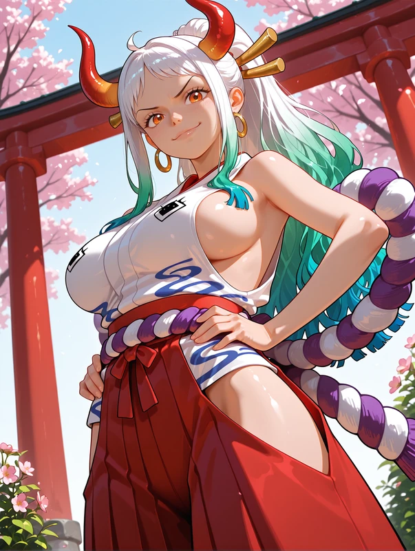 Yamato - One Piece - Orange Eyes Hentai
