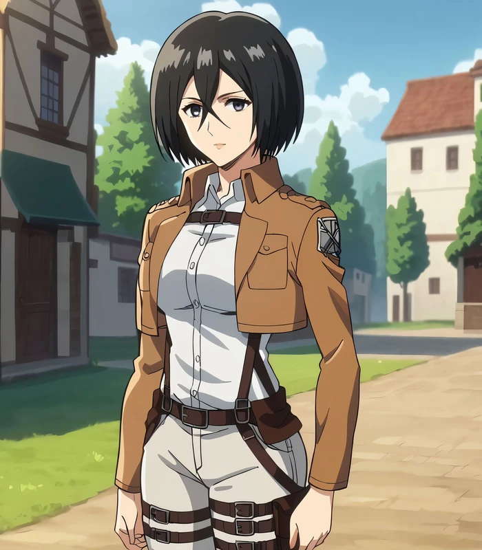Uncensored Hentai - Mikasa Ackerman (adult) ミカサ・アッカーマン