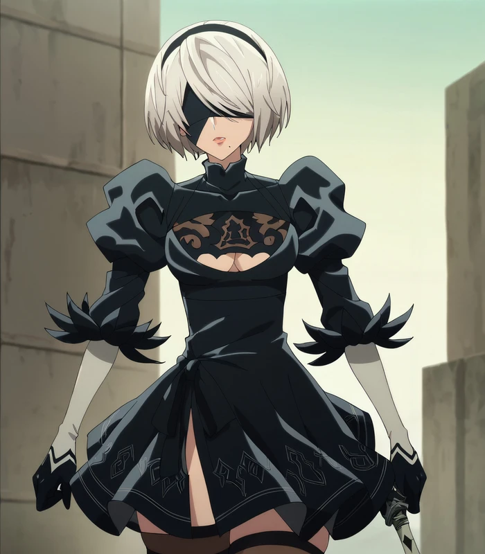 Uncensored Hentai - YoRHa No.2 Type B (2B) ヨルハ二号B型