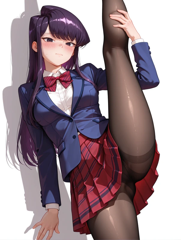 Komi Shouko - Komi Can't Communicate - Purple Eyes Hentai