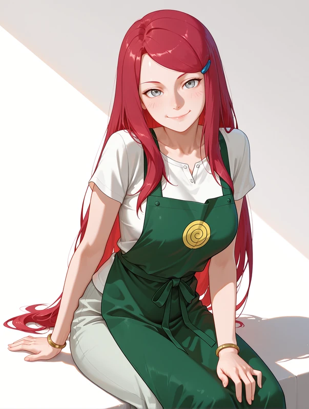 blue hair Hentai - Kushina Uzumaki - Naruto