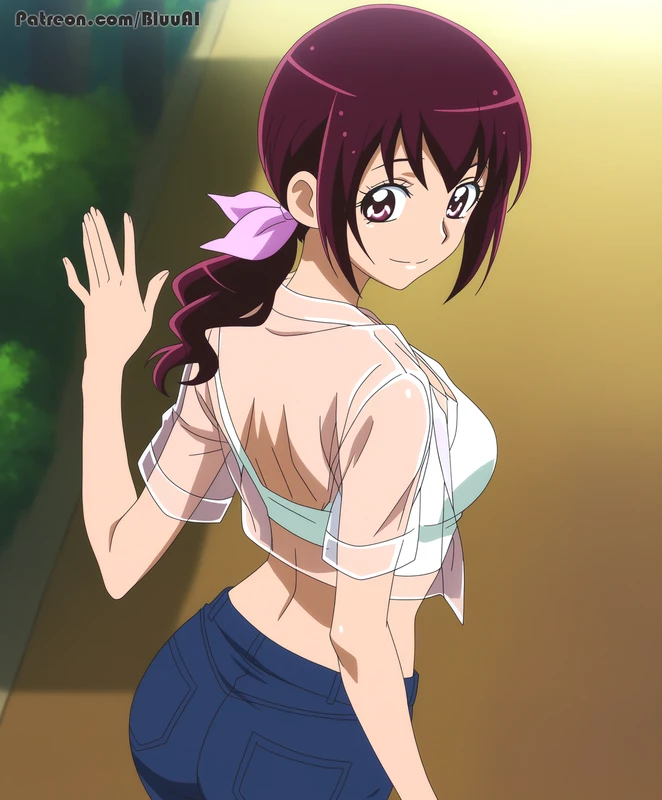 Aoi Miyamori Hentai - [Extra] Ikuyo Hoshizora | Smile Precure!