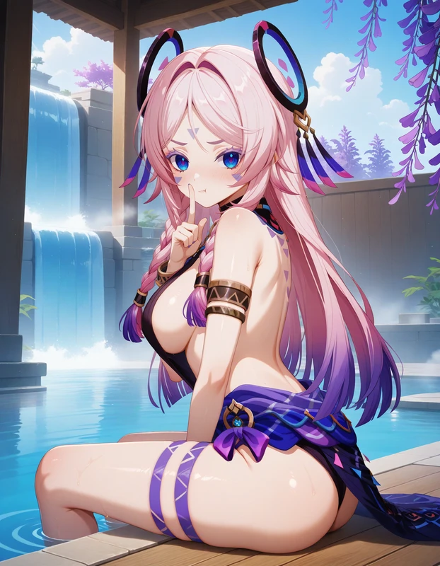 Uncensored Hentai - [Premium 76p] Citlali - シトラリ / 茜特菈莉 # Genshin Impact - 原神