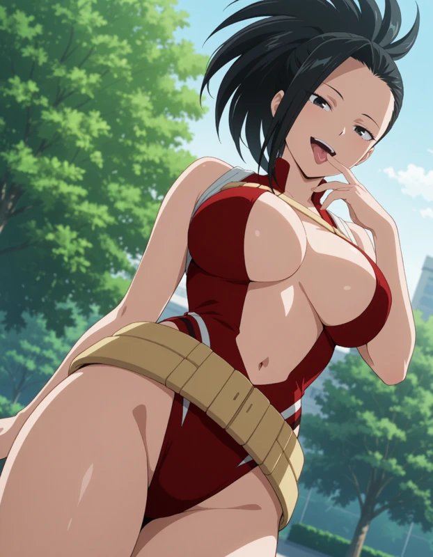 [Premium 88p] Momo Yaoyorozu - 八百万 百 # My Hero Academia - 僕のヒーローアカデミア - Rio Hentai