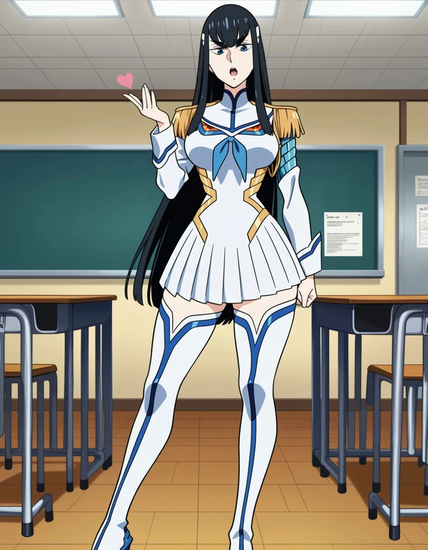 Uncensored Hentai - Satsuki Kiryuin 鬼龍院 皐