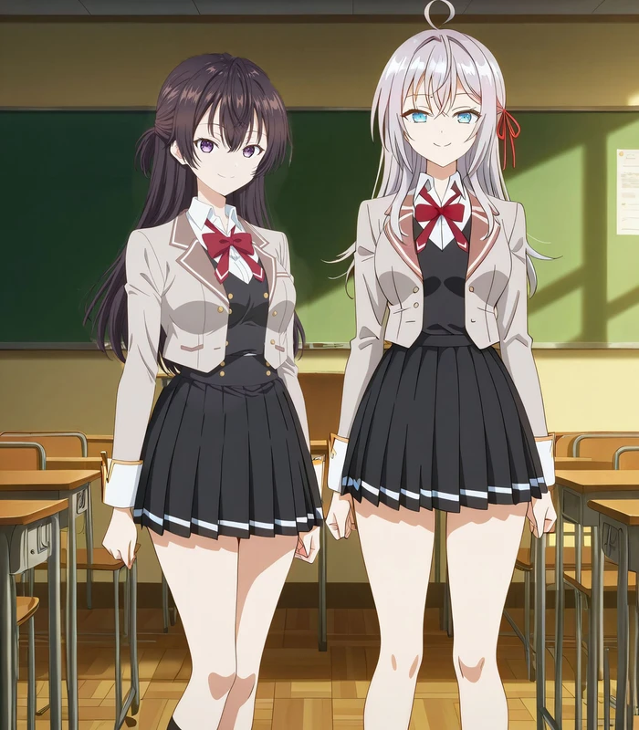 Alya Sometimes Hides Her Hentai - Alya & Yuki (adults) アーリャ/周防有希
