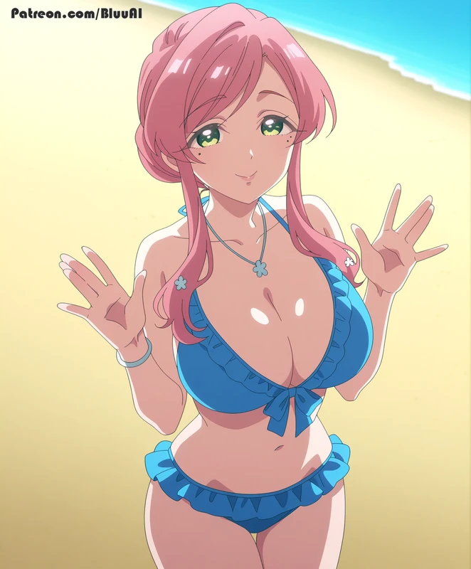 Uncensored Hentai - [REQUEST] Hahari Hanazono | The 100 Girlfriends